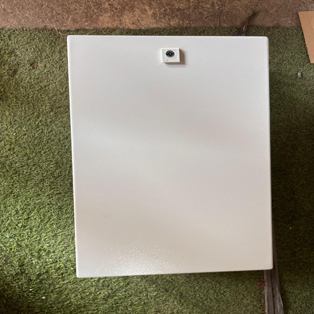 Ip65 Industrial Mild Steel Enclosures (300x300x210 - Color: Ral7035