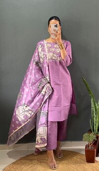 ROMAN SILK KRUTI PANT SET