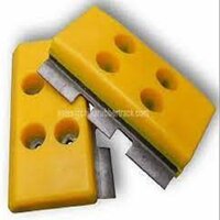 Wirtgen Paver Track Pad - Color: Yellow