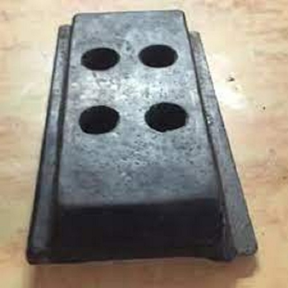 Vogele Rubber Track Pad - Color: Black