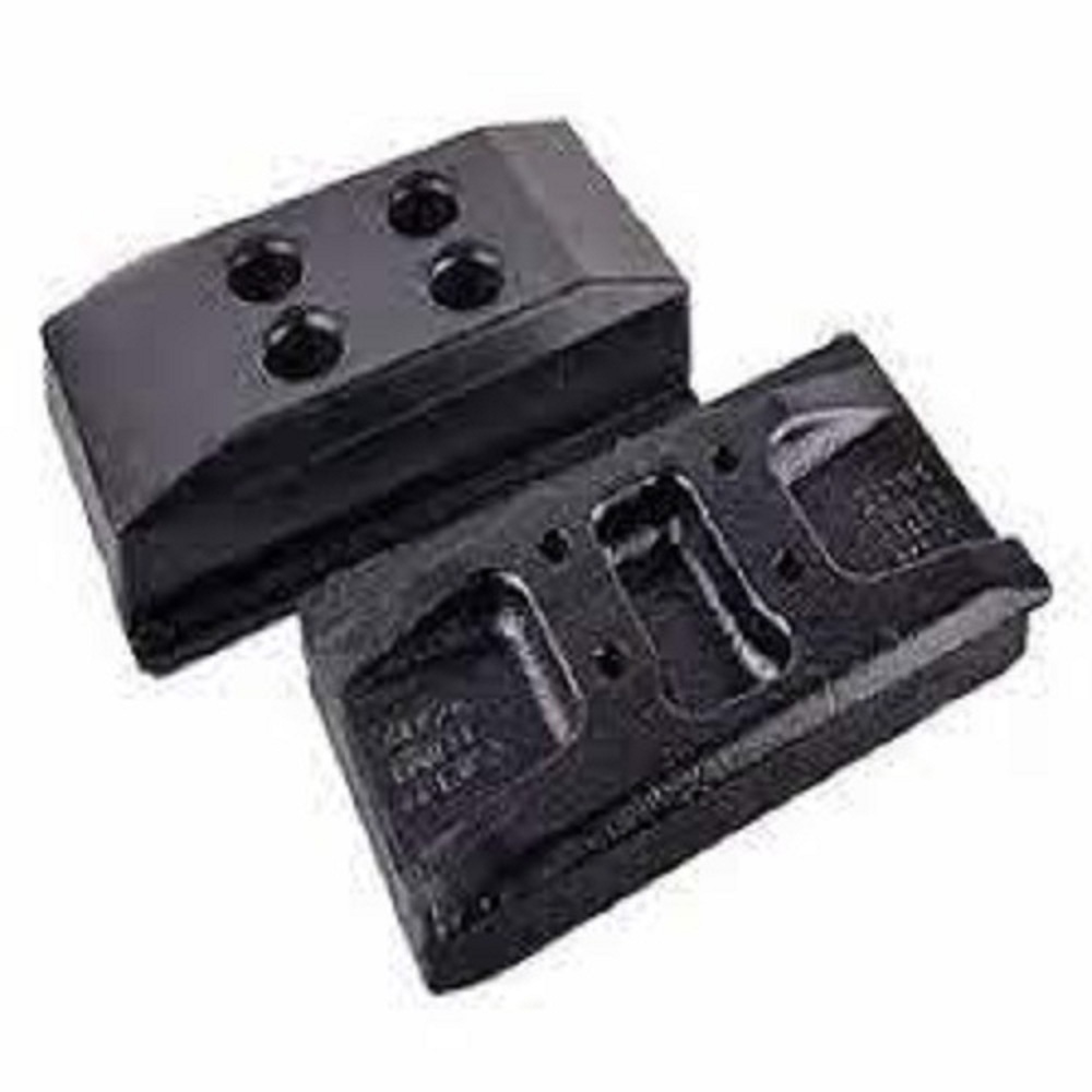 Track Pad For Mining Equipments - Color: Black