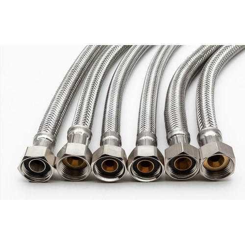Ss Flexible Corrugated Metallic Hoses - Color: Silver