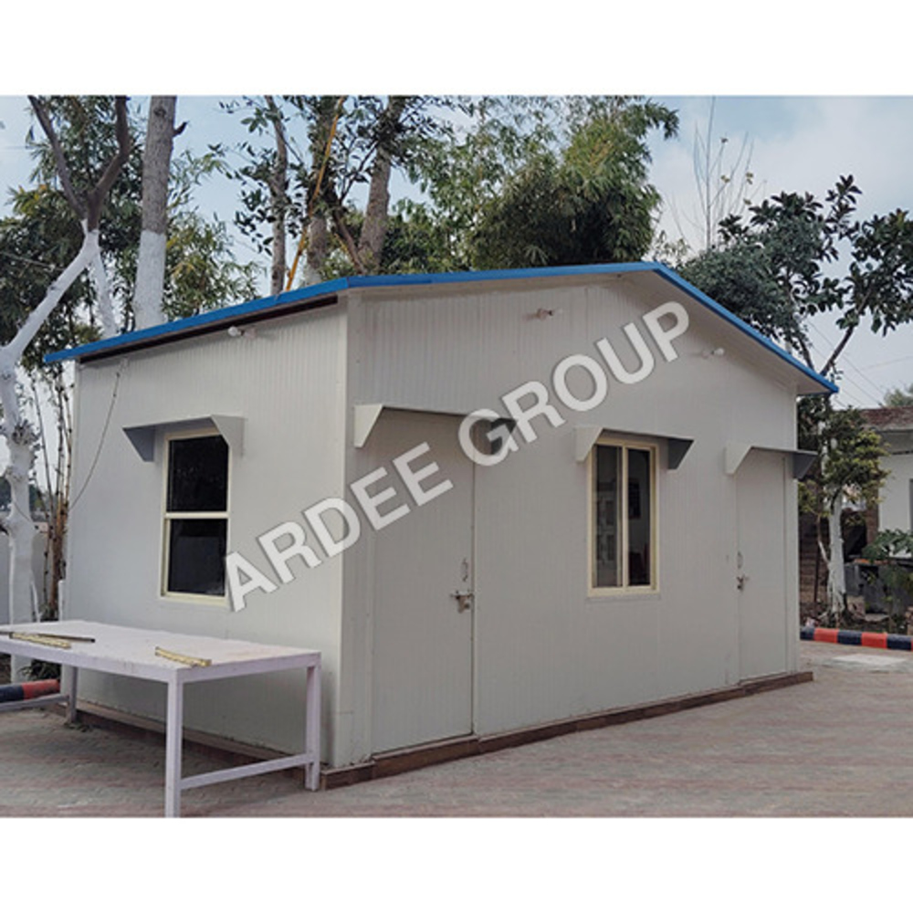 Industrial Portable Cabin - Color: Silver