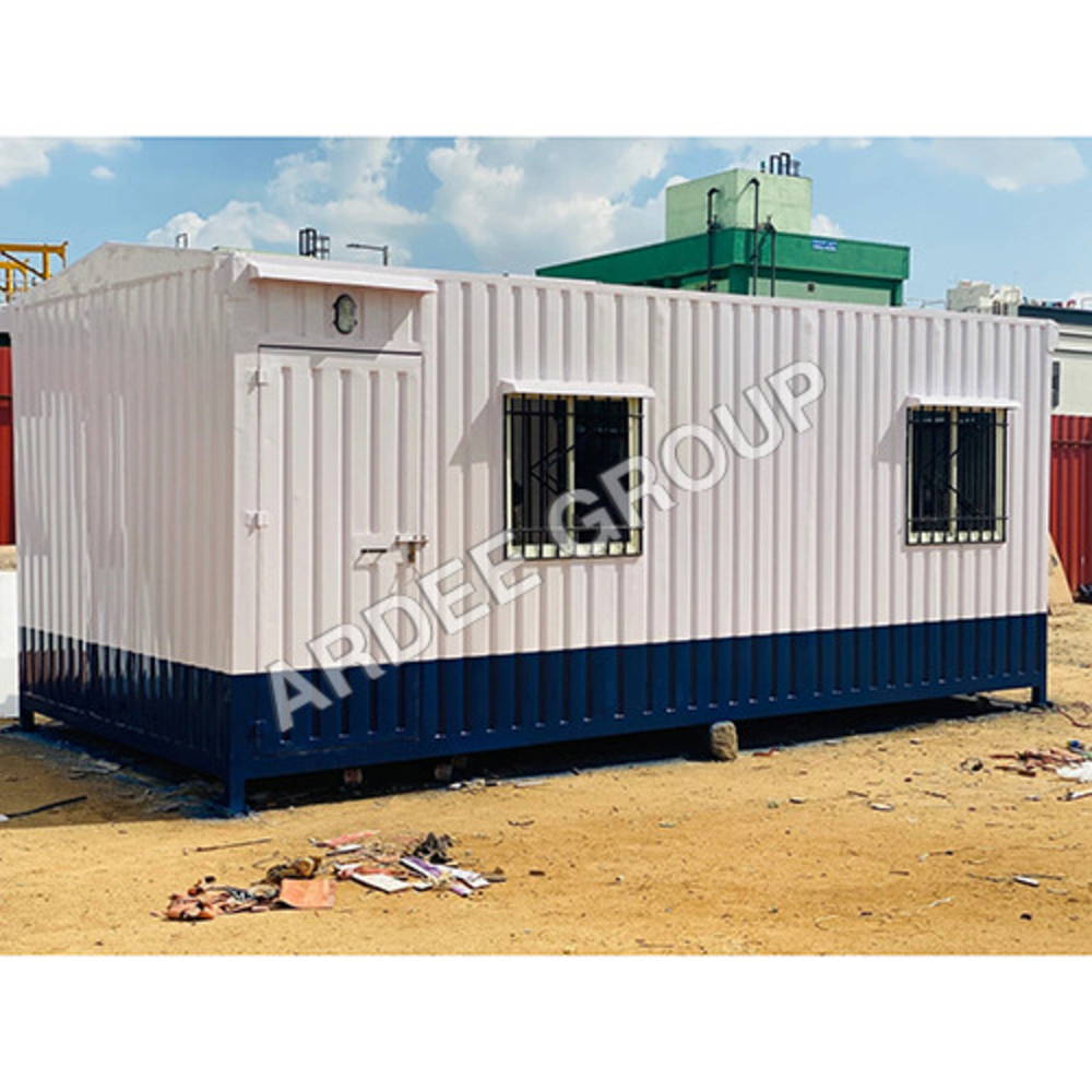 Portable Office Container - Color: Silver