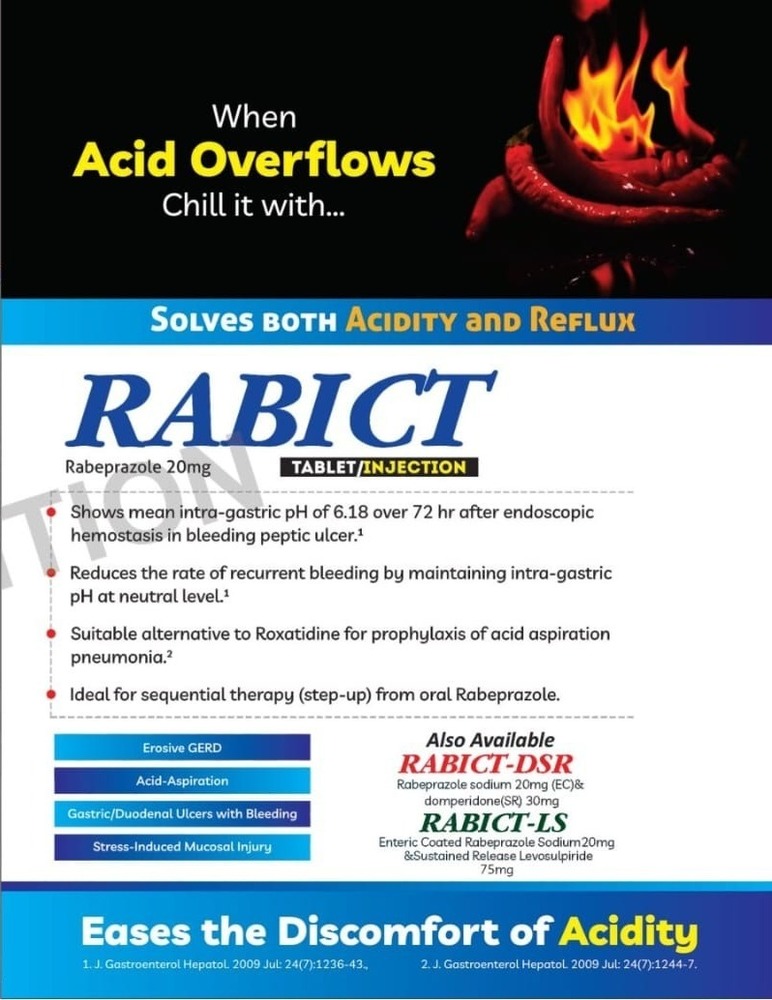 Rabeprazole Sodium Capsules - Drug Type: General Medicines