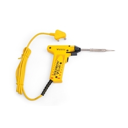 Soldron Gun Type Dual Wattage Soldering Iron 25-50Watts-230Volts - Color: Yellow