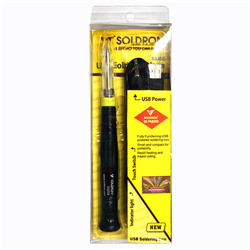 Soldron 8Watts Usb Soldering Iron - Color: Yellow