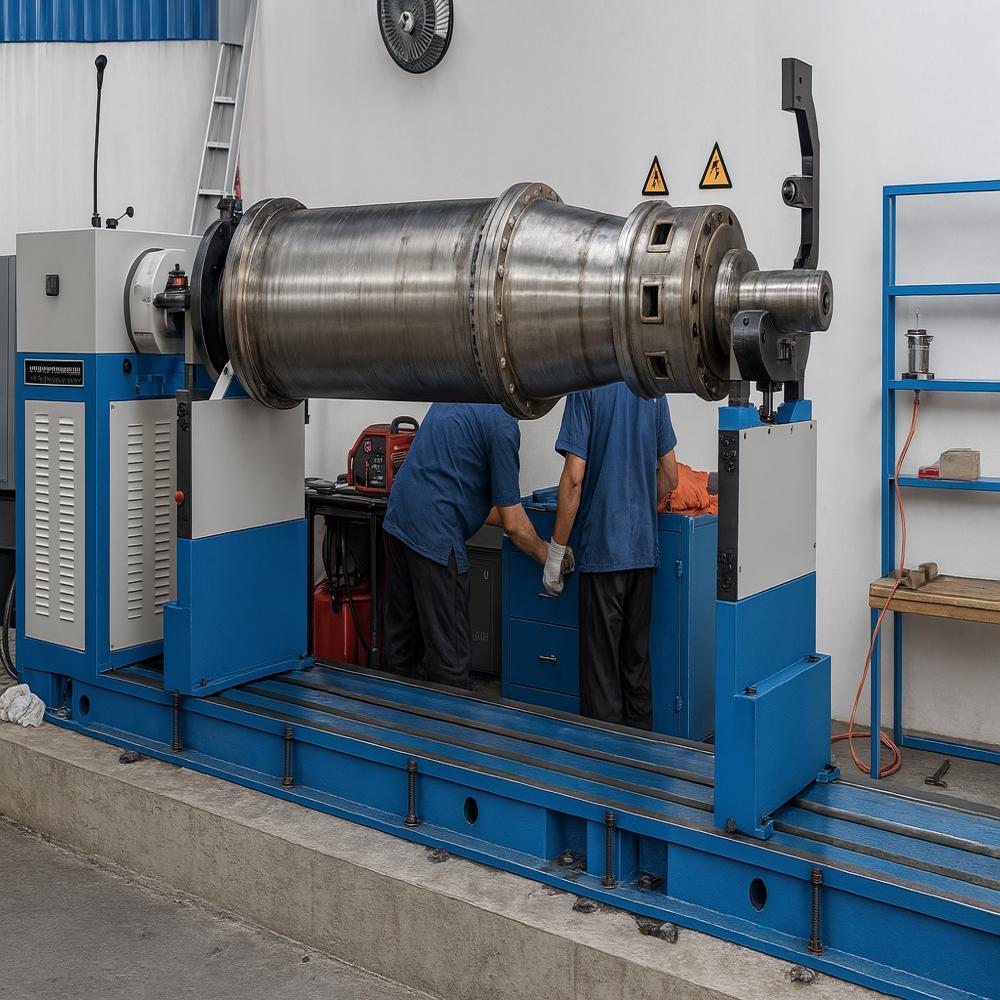 Install STP Duplex Automatic Draining Decanter Centrifuge