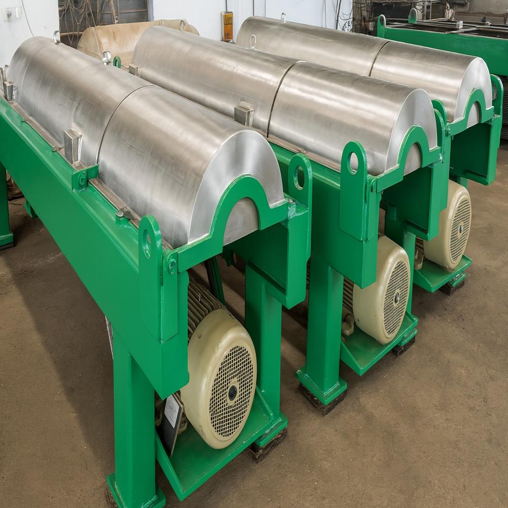 Install STP Duplex Automatic Draining Decanter Centrifuge