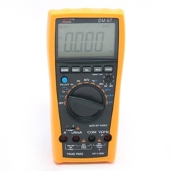 Dm-97 Digital Multimeter - Color: Yellow