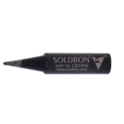 Cb10N2 Black Ceramic Coated Long Lasting Micro Soldering Iron Bits For Soldron Soldron Variable Wattage - Operating Temperature: 200 - 480 Celsius (Oc)