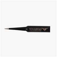 Soldron Cb15-30sn3 Black Ceramic Coated Needle Bit For Soldron 15-30w Soldering Iron. The Soldering Bit - Material: Stainless Steel