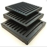 Rectangular Anti Vibration Pads - Color: Black