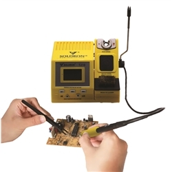 Soldron T210 Digital Precision Nano Soldering Station - Color: Yellow