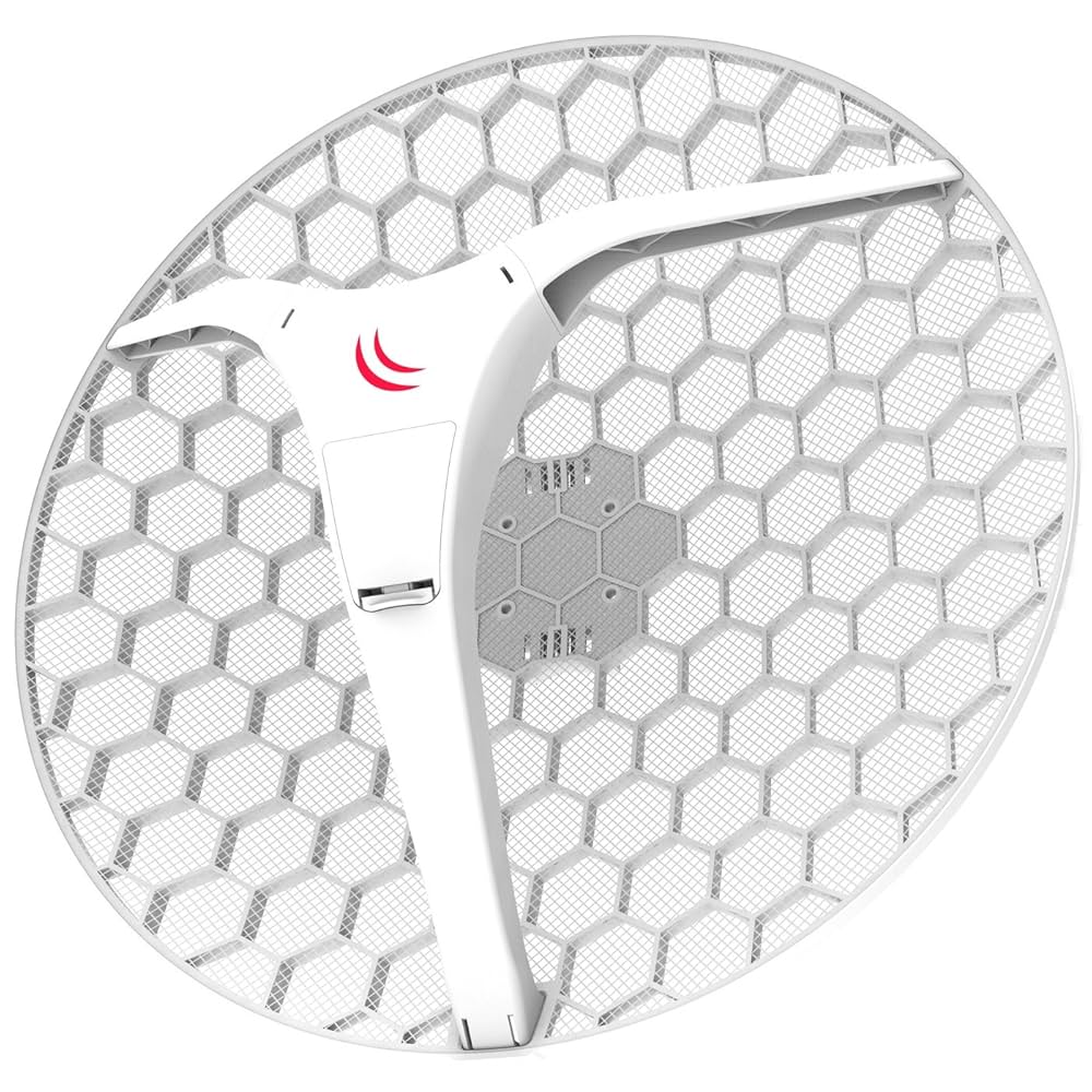 MikroTik LHG XL 5 ax Outdoor Wireless Point-to-Point WiFi6 CPE  27 dBi antenna
