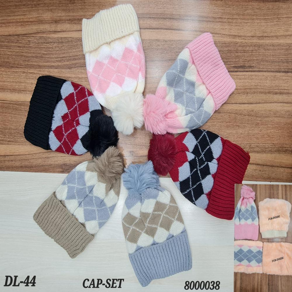 Ladies Caps - Color: Multicolor