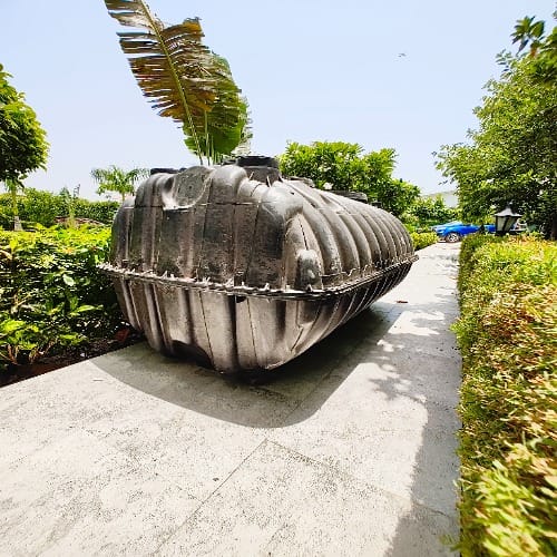 Bio-digester septic tank
