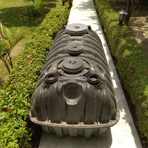 Bio-digester septic tank
