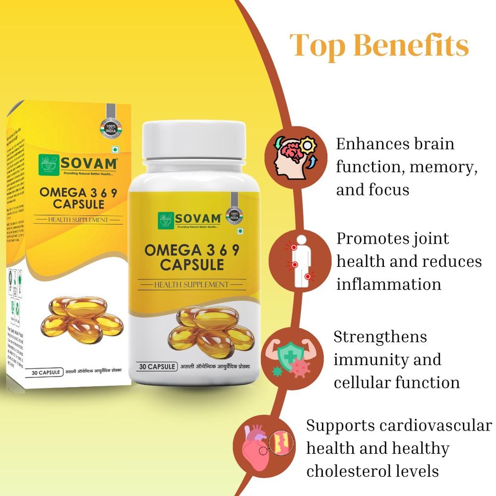 Omega 369 Soft Gel 30 Capsule Fish Oil capsule |