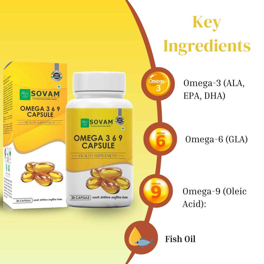 Omega 369 Soft Gel 30 Capsule Fish Oil capsule |
