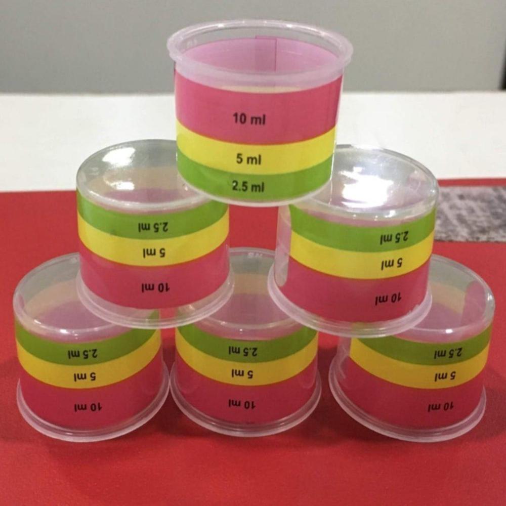 TRICOLOUR MEASURING CAP