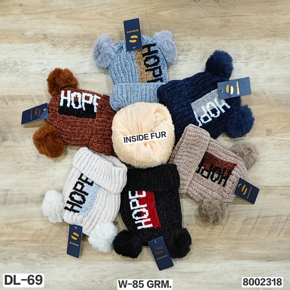 KIDS WOOLEN CAPS 