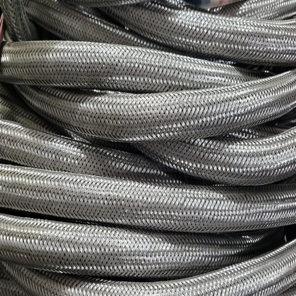 Metallic Flexible Hoses - Stainless Steel, 6 Inch Size, 25-40 Mm Outside Diameter, 1-3 Meter Length | Durable, Versatile, Corrosion Resistant