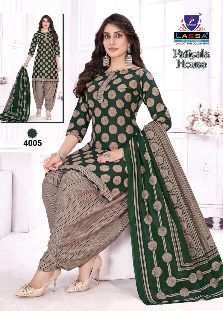 Lassa Patiyala House Vol-4 Dress material