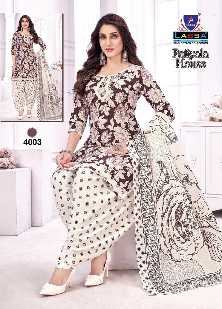 Lassa Patiyala House Vol-4 Dress material