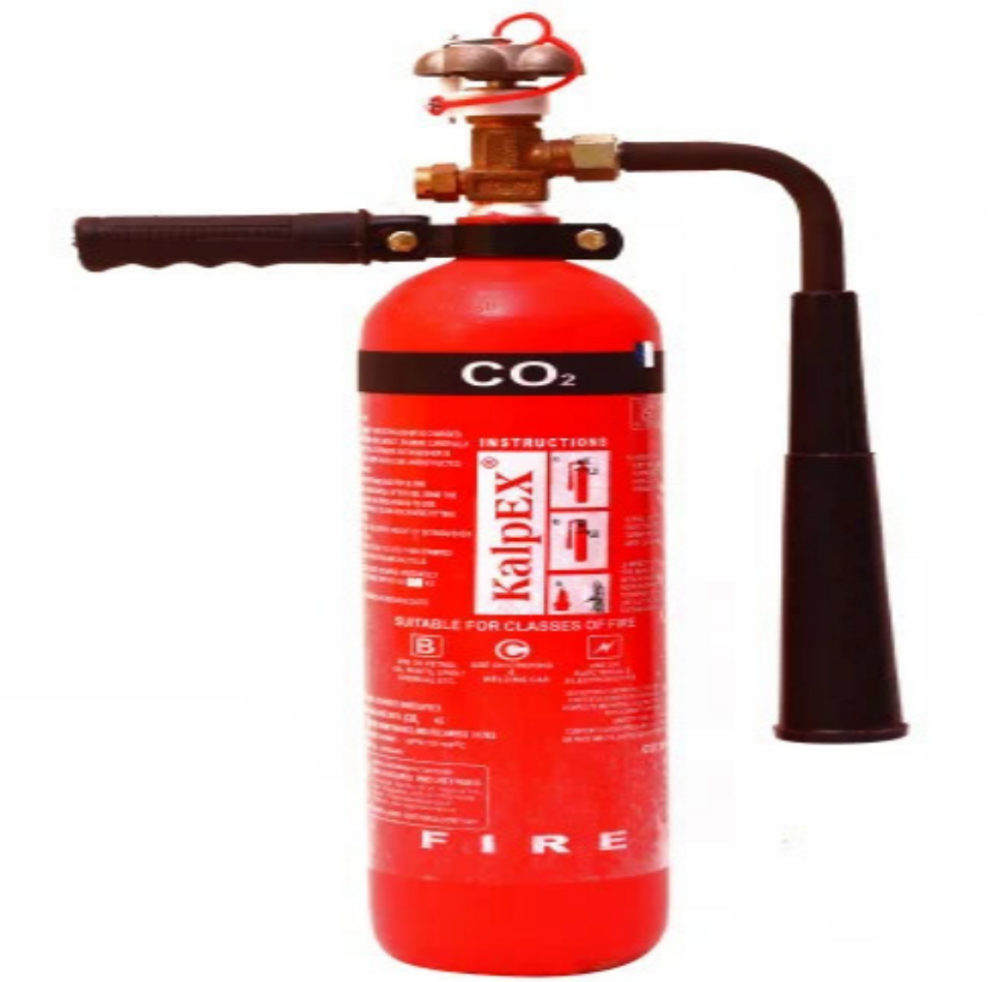 Carbon Di-Oxide Portable Fire Extinguisher - Capacity: 2 Kg