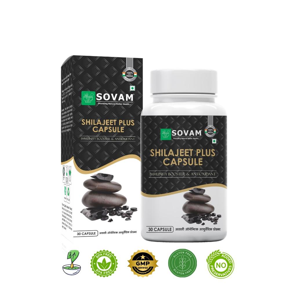 Shilajeet Plus Capsules - Ayurvedic Medicine 30 Capsules