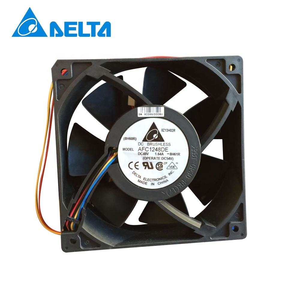 Delta AFC1248DE 12cm 12038 120X120X38mm 48V AC 1.62A 78.7W Server Cabinet PWM Speed Control Axial Cooling Fan