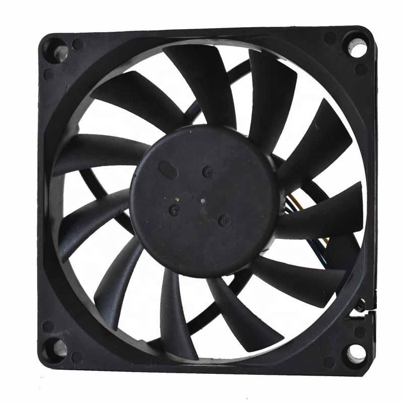 Delta EFC0812DB 12V DC 0.5A Four-wire 8015 80x80x15mm 8cm PWM Intelligent Temperature Control CPU Chassis Axial Cooling Fan
