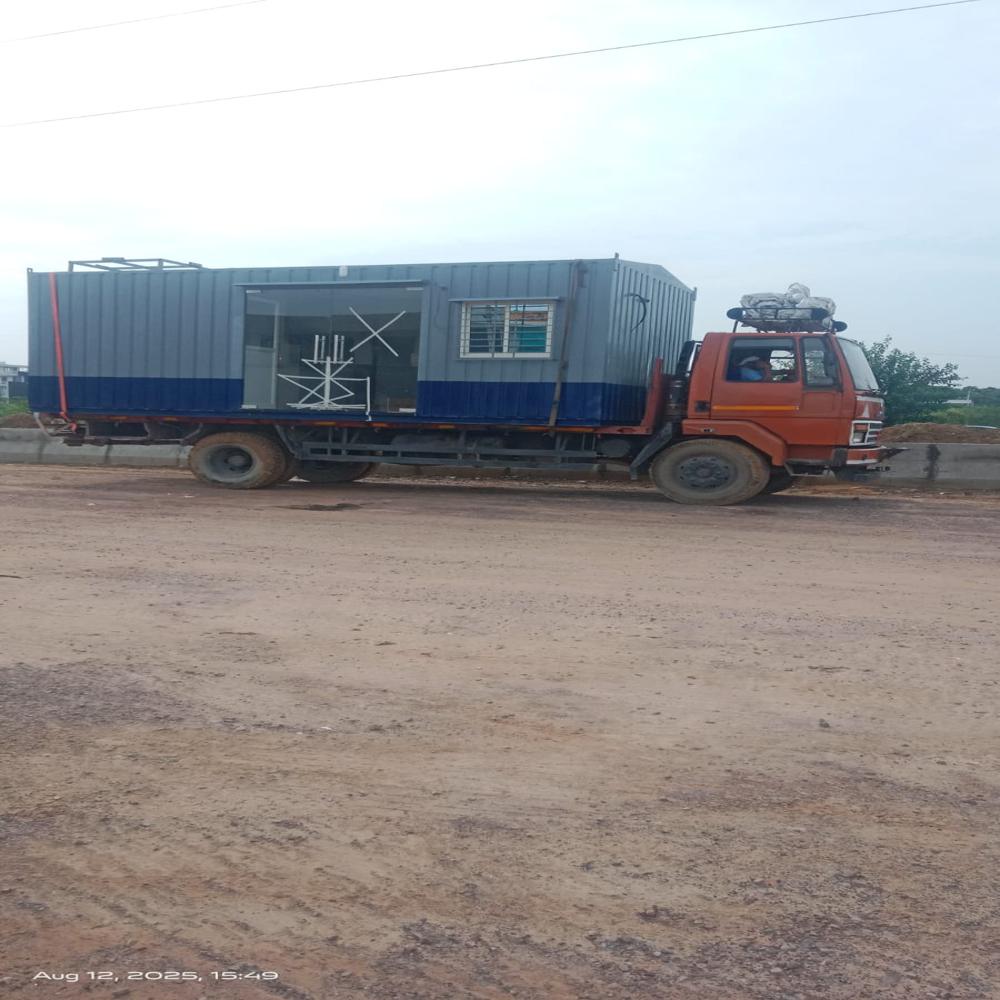 ms prefabricated office cabin( 20x10x8.5 ) ft