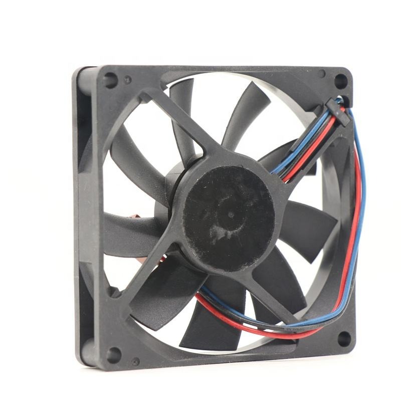 Delta 12V DC 0.20A AFB0812HB 8cm 80x80x15mm 1.68W 3100RPM 33.5CFM Double Ball Bearing Server Axial Cooling Fan