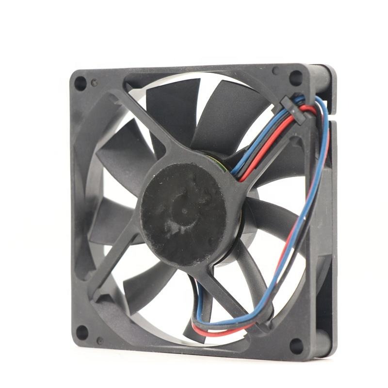 Delta 12V DC 0.20A AFB0812HB 8cm 80x80x15mm 1.68W 3100RPM 33.5CFM Double Ball Bearing Server Axial Cooling Fan