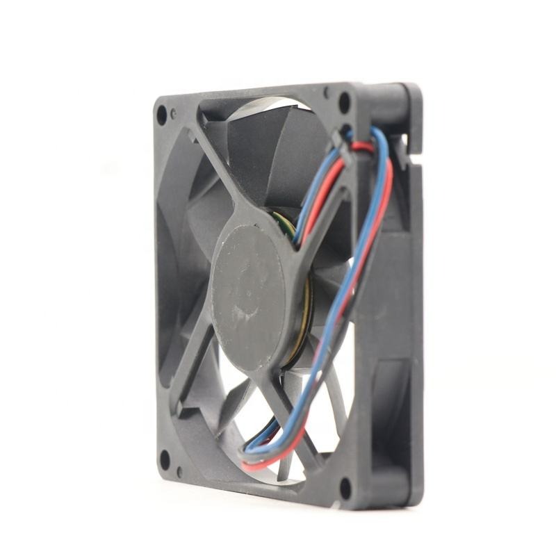 Delta 12V DC 0.20A AFB0812HB 8cm 80x80x15mm 1.68W 3100RPM 33.5CFM Double Ball Bearing Server Axial Cooling Fan