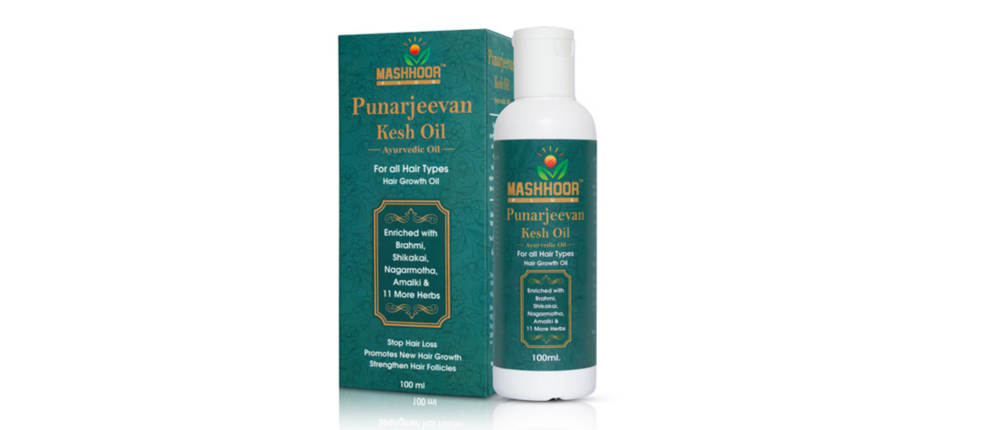 100ml Punarjeevan Kesh Ayurvedic Hair Oil