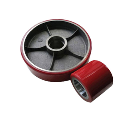 Hand Pallet Truck Wheel Pu Coated