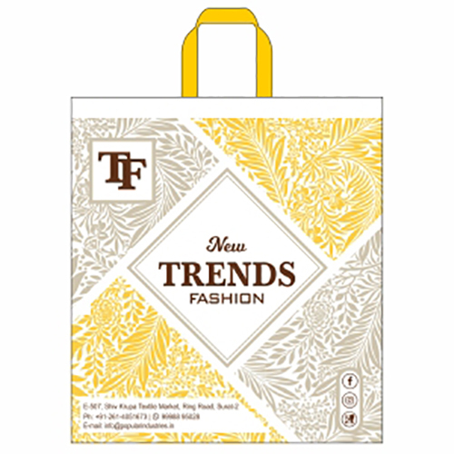 Loop Handle Non Woven Bags - Color: Multicolor