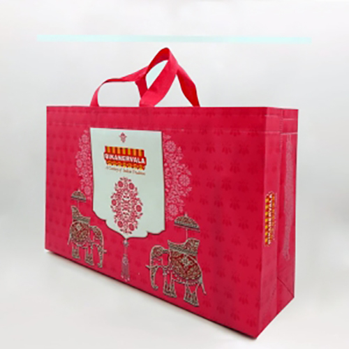 Printed Bopp Laminated Sweets Shopping Bag - Color: Multicolor