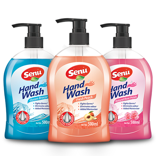 Liquid Handwash Bottle Stickers - Color: Multicolor