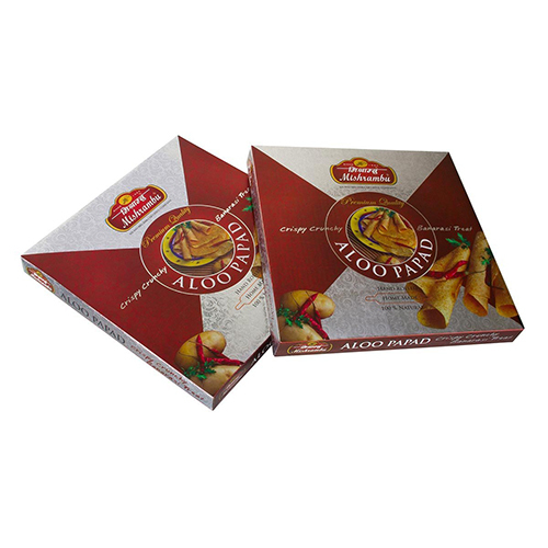 Mono Carton Food Packaging Box - Color: Multicolor