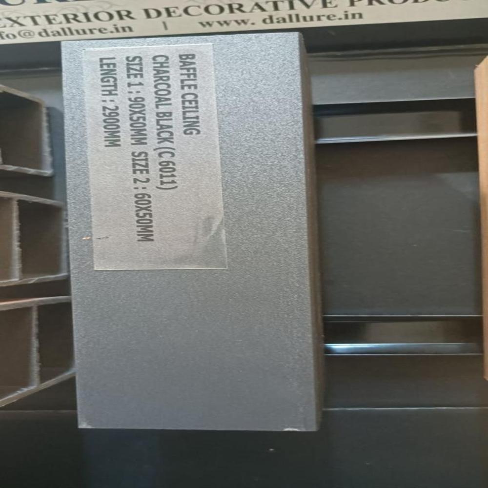 Facelift Wpc Baffle Ceiling And Tubes - Color: Multi Color