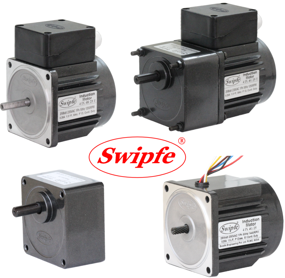 25 Watt Ac Gear Motor - Features: Stable Performance