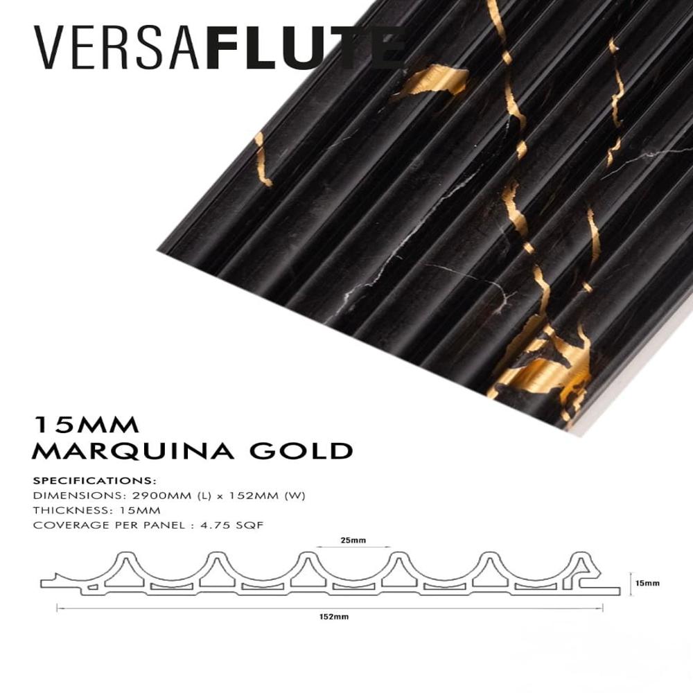 New WPC Design Versa flute Louver 15mm  Wall & Ceiling 