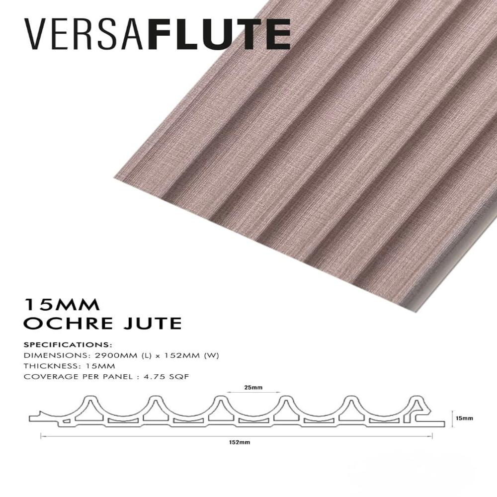 New WPC Design Versa flute Louver 15mm  Wall & Ceiling 