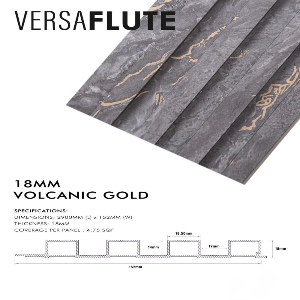 Latest Designer WPC louver panel 18mm