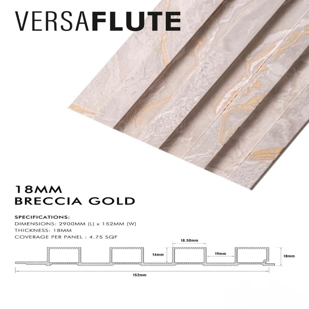 Latest Designer WPC louver panel 18mm