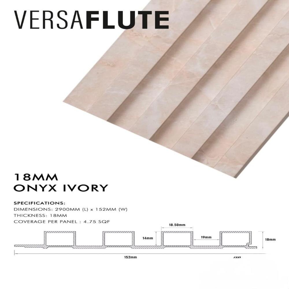 Latest Designer WPC louver panel 18mm